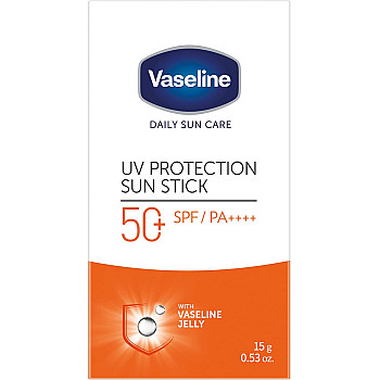  וזלין סטיק ++++SPF 50+ PA הגנה מהשמש לפנים 15 גרם - מבית VASELINE