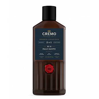 שמפו ומרכך 2 ב-1 פאלו סנטו Palo Santo לגבר 473 מ"ל - CREMO