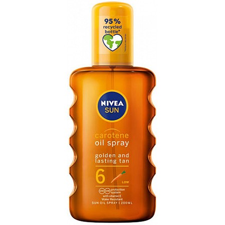 ניוואה SUN סאן 6 SPF תרסיס שמן 200 מ"ל - מבית NIVEA