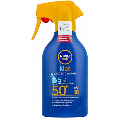 ניוואה SUN ספריי הגנה +SPF50 מהשמש לילדים 270 מ"ל - מבית NIVEA