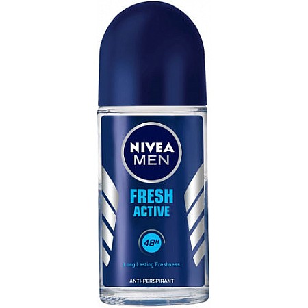 ניוואה דאודורנט רול און פרש לגבר 50 מ''ל - מבית NIVEA