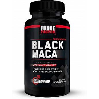 Black Maca מאקה שחורה 60 כמוסות - מבית Force Factor