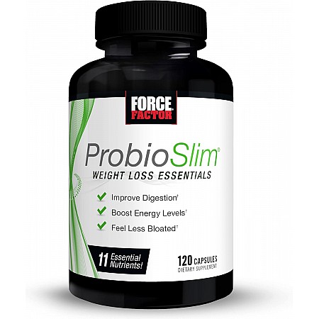 ProbioSlim רכיבים חיוניים לירידה במשקל 120 כמוסות צמחיות - מבית Force Factor