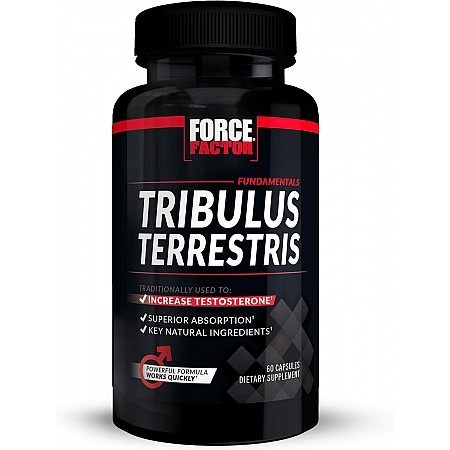 טריבולוס קוטב מצוי (Tribulus Terrestris) טסטוסטרון 60 כמוסות - מבית Force Factor