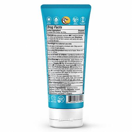 קרם הגנה מינרלי SPF 30 ללא בישום 87 מ"ל - מבית Badger