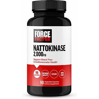 Nattokinase נאטוקינאז 90 כמוסות צמחיות - מבית Force Factor