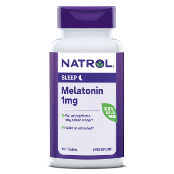 מלטונין 1 מ"ג 180 טבליות - מבית Natrol