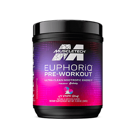 EuphoriQ טרום קדם אימון - בטעם ברד - 340 גרם - מבית MuscleTech