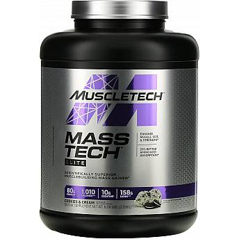 גיינר Mass Tech Elite בטעם קרם עוגיות 2.72 ק"ג - מבית MuscleTech