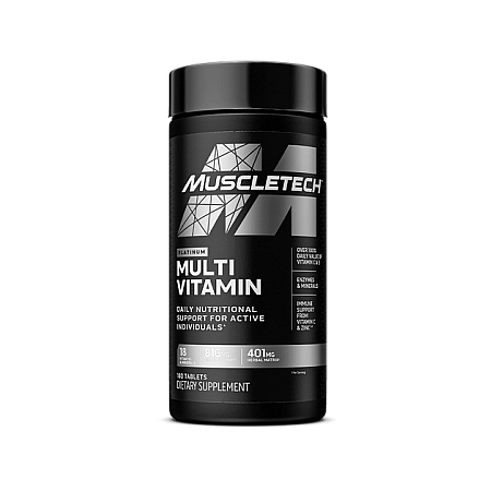 מולטי-ויטמין פלטינום 180 טבליות - מבית MuscleTech