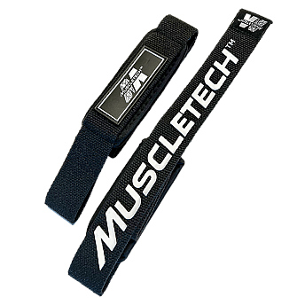 רצועות הרמת משקולות - צבע שחור - 2 יחידות - מבית MuscleTech