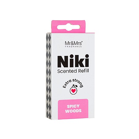 מילוי לכל סוגי NIKI ניקי בניחוח יער מתובל Spicy woods - מבית Mr & Mrs Fragrance