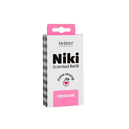 מילוי לכל סוגי NIKI ניקי בניחוח פרש אייר Fresh Air - מבית Mr & Mrs Fragrance