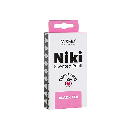 מחיר מילוי לכל סוגי NIKI ניקי בניחוח תה שחור Black Tea - מבית Mr & Mrs Fragrance