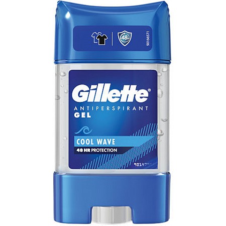 ג'ילט דאודורנט קליר ג'ל COOL WAVE קול וויב 70 מ"ל - מבית Gillette