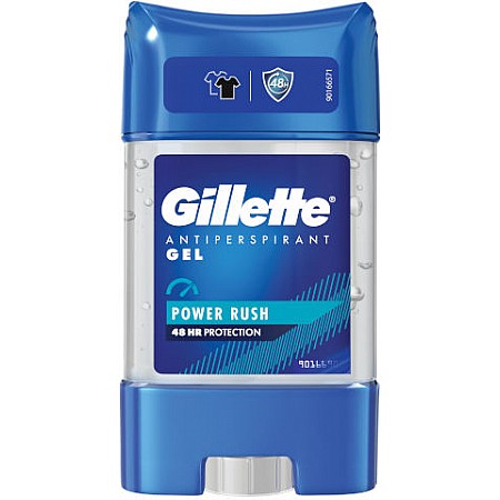 ג'ילט דאודורנט קליר ג'ל POWER RUSH פאוור ראש 70 מ"ל - מבית Gillette