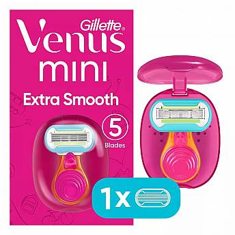 ג'ילט ונוס סכין גילוח סנאפ Extra Smooth ידית + 1 סכין - מבית Gillette