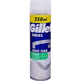 ג'ילט סירייס קצף גילוח סנסיטיב 250 מ"ל  - מבית Gillette