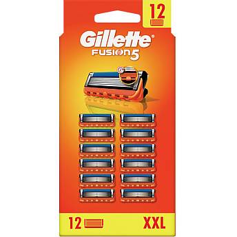 ג'ילט פיוז'ן 5 מארז סכיני גילוח 12 סכינים - מבית Gillette