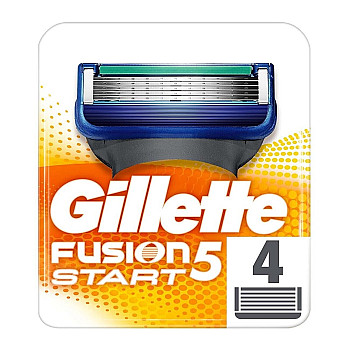 ג'ילט פיוז'ן 5 סטארט סכיני גילוח רב פעמי 4 סכינים - מבית Gillette