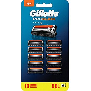 ג'ילט פיוז'ן פרוגלייד סכיני גילוח 10 סכינים - מבית Gillette