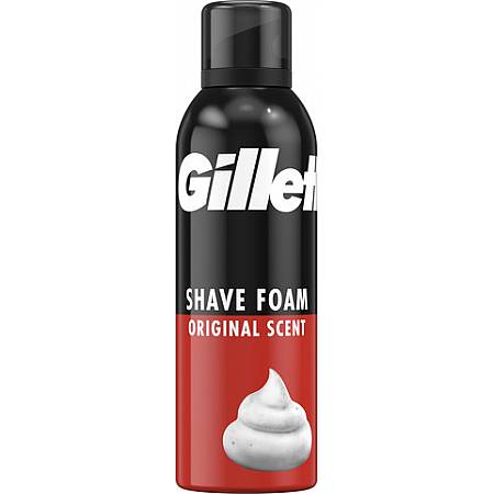 ג'ילט קצף גילוח אורגינל 200 מ"ל - מבית Gillette