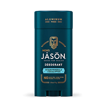 ג'ייסון דאודורנט לגברים מינרלים מהאוקיינוס ואקליפטוס ללא אלומיניום 71 גרם - מבית JASON