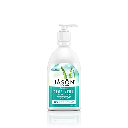 מחיר גייסון סבון ידיים נוזלי אלוורה מרגיעה 473 מל - מבית JASON