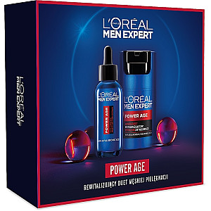 לוריאל מן אקספרט Power Age סט טיפוח פנים לגבר אנטי אייג'ינג נגד קמטים - מבית L'OREAL