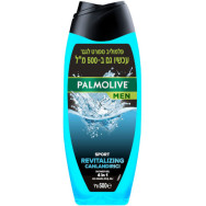 פלמוליב סבון גוף לגבר ספורט 4 ב-1 גוף שיער פנים לזקן - 500 מ"ל - מבית Palmolive