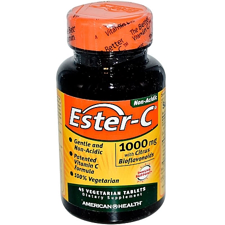 מחיר אסטר סי ויטמין C לא חומצי 1000 מג 45 טבליות - מבית Ester-C