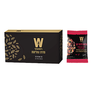 ויסוצקי מסעדות חליטת פירות וצמחים יער 25 שקיקים - הסדרה השחורה