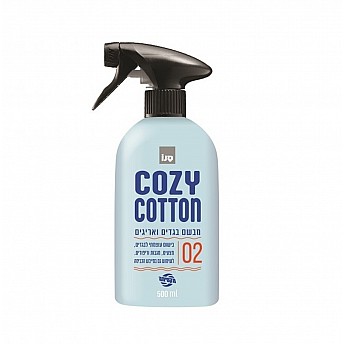 סנו מקסימה מבשם בגדים ואריגים בניחוח Cozy Cotton קרייזי כותנה 500 מ"ל