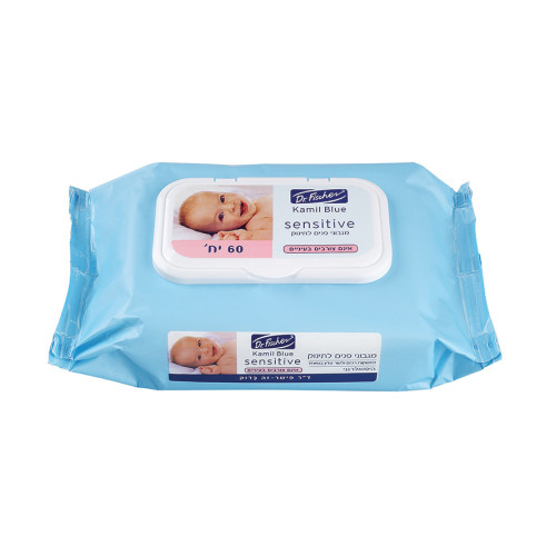 מגבונים לפנים קמיל בלו סנסיטיב 60 מגבונים - ד"ר פישר