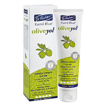 משחת החתלה טיפולית קמיל בלו oliveyol אוליביול 100 גרם - ד"ר פישר
