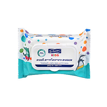 קידס מגבונים הגייניים טו-גו 30 יחידות - ד"ר פישר