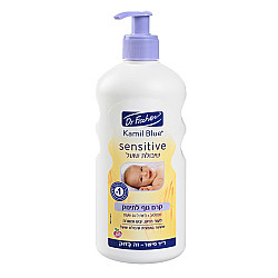  קרם גוף לתינוק קמיל בלו סנסטיב שיבולת שועל 500 מ"ל - ד"ר פישר
