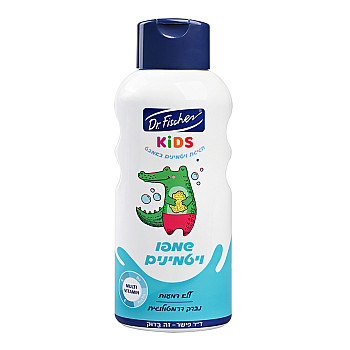 שמפו לילדים קידס ויטמינים 750 מ”ל - ד"ר פישר