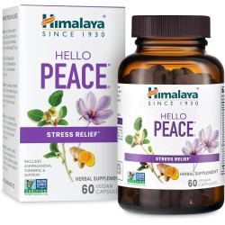 Hello Peace הרפיה טבעית מפחתת מתח 60 כמוסות - מבית Himalaya