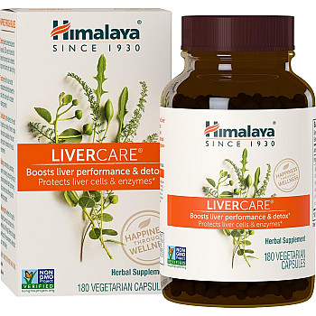 LiverCare מגן וניקוי הכבד 180 כמוסות - מבית Himalaya