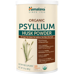 אבקת פסיליום קליפת אורגני 680 גרם - מבית הימלאיה