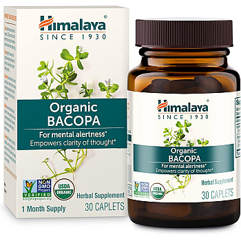 באקופה אורגנית 30 טבליות - מבית Himalaya