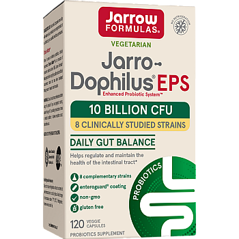 ג'ארו דופילוס 5 מיליארד מערכת פרוביוטית - 120 כמוסות - מבית Jarrow Formulas