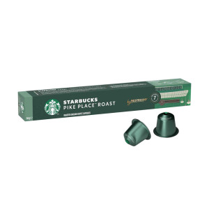 סטארבקס קפסולות קפה Pike place פייק פלייס 10 קפסולות - מבית Starbucks