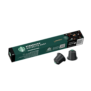 קפסולות סטארבקס RISTRETTO SHOT ריסטרטו - 10 קפסולות - מבית Starbucks