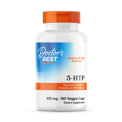5-HTP הידרוקסי טריפטופן 100 מ"ג - 180 כמוסות - מבית Doctor's best