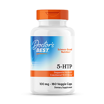 5-HTP הידרוקסי טריפטופן 100 מ"ג - 180 כמוסות - מבית Doctor's best
