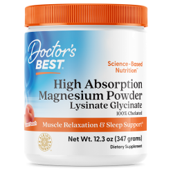  אבקת מגנזיום טעם אפרסק מתוק 347 גרם - מבית Doctor's best