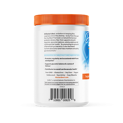 אבקת פרה-ביוטיקה ללא תוספת טעם 210 גרם - מבית Doctor's best