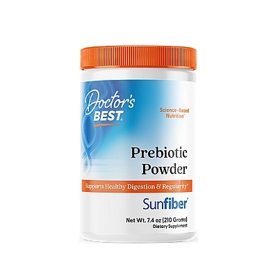 אבקת פרה-ביוטיקה ללא תוספת טעם 210 גרם - מבית Doctor's best